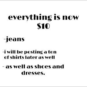 shirts and others will be going up monday